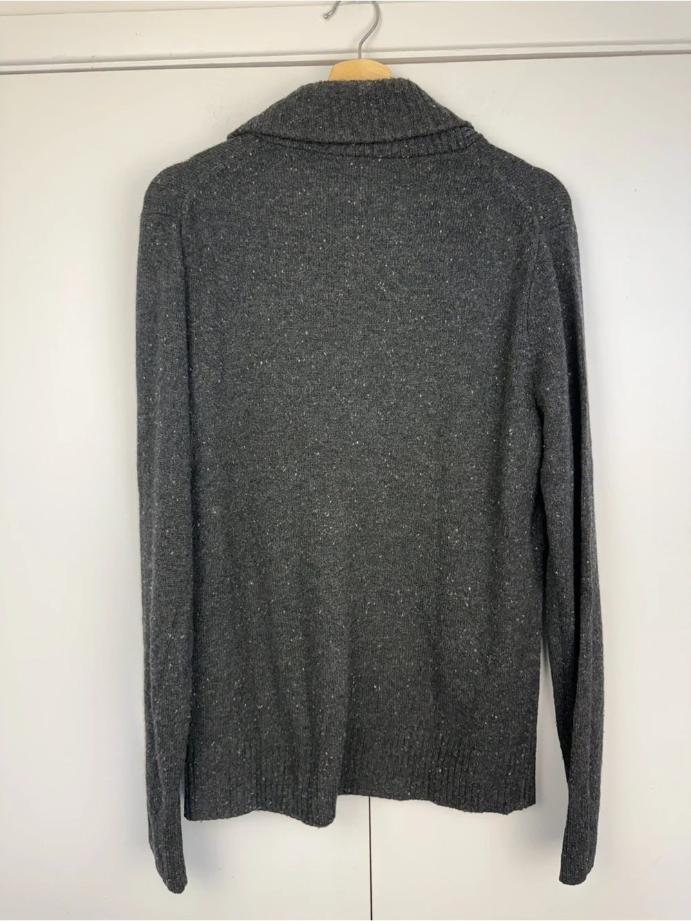 J.Crew Rugged Merino Shawl Collar Donegal Sweater Men's S
